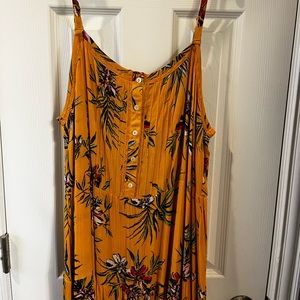Casual maxi sundress plus size